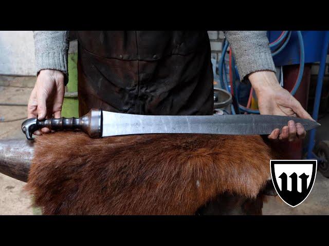 Forging a Gladius Hispanicus sword, part 2, making the handle.