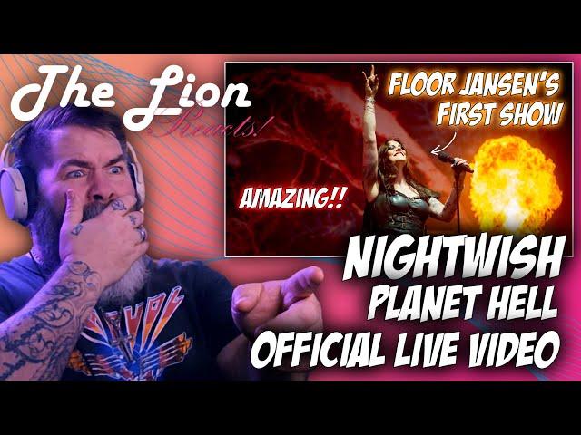 The Lion Reacts Floor Jansen’s FIRST Nightwish Show - Planet Hell LIVE!