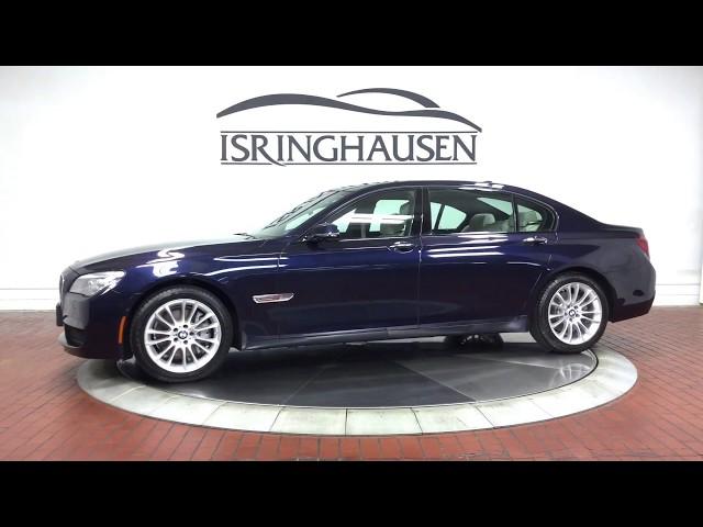 2013 BMW 740Li xDrive in Imperial Blue Metallic - 127730A