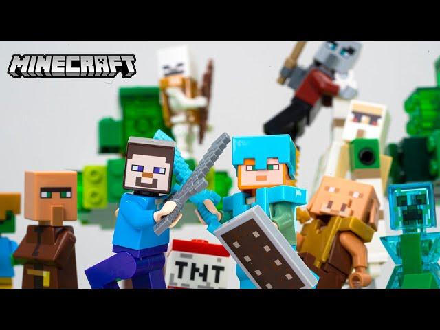 99일동안 만든 마인크래프트 스톱모션 이어보기 LEGO MineCraft stopmotion animation