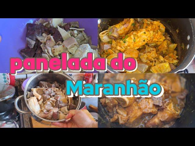 COZINHE COMIGO!!! PANELADA DO MARANHÃO COMIDA TÍPICA DO ESTADO RECEITA SIMPLES E FÁCIL DE FAZER 