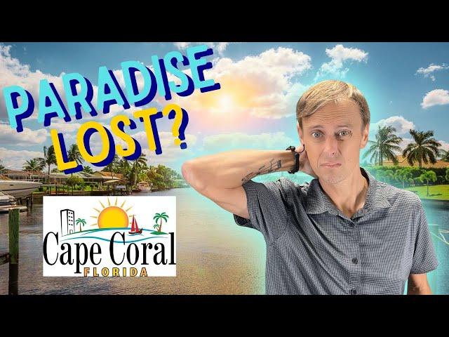 Why Are People Leaving the City of Cape Coral Florida?