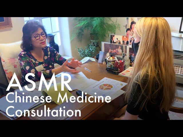 ASMR Chinese medicine health assessment (Unintentional, real person asmr)