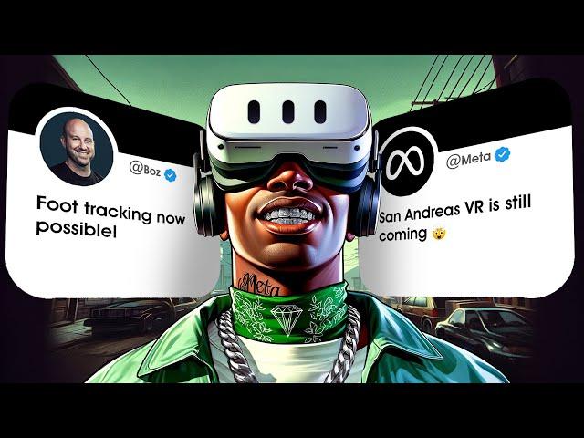 The Quest 3 is Changing.. New UI coming, Foot Tracking & San Andreas VR is Back!!