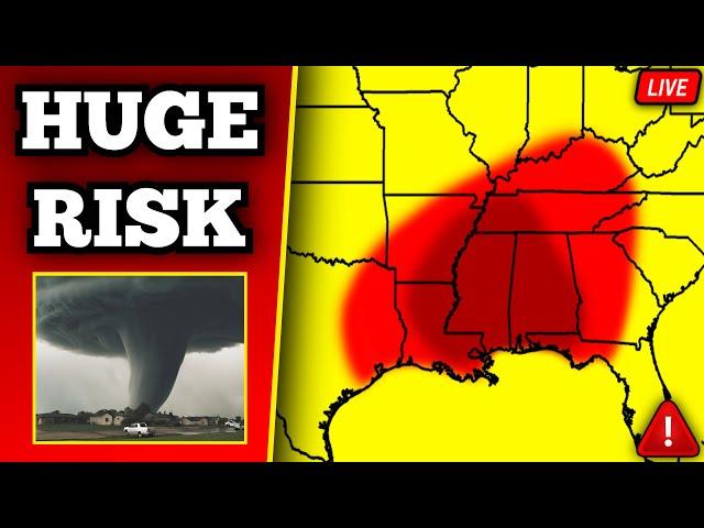The Severe Weather Outbreak Of February 15th, 2025, As It Occurred Live...
