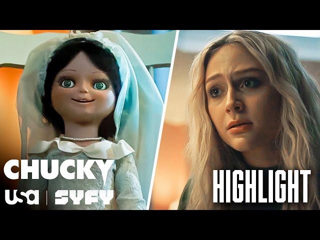 Lexy Doesn't Trust the New Doll in Town | Chucky TV Series (S2 E1) | SYFY & USA Network