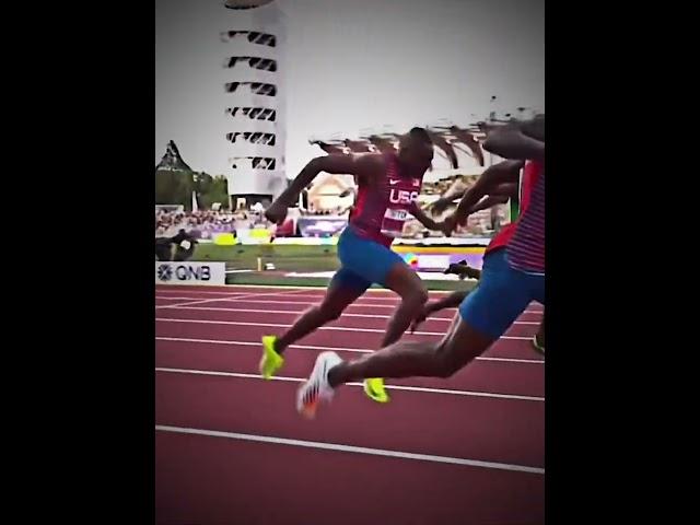 Young Christian Coleman was different #trackandfield #fastestman #fast #viral #insane #blowup