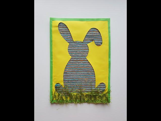 #Shorts How to make an Original Postcard out of Paper and Thread with your own hands