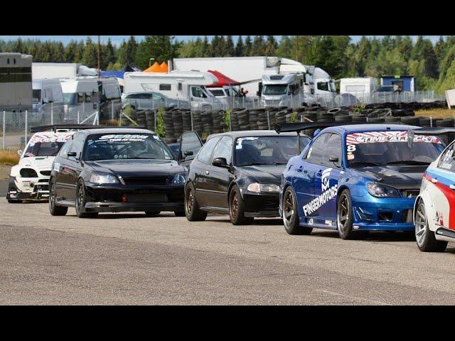 Finland Time Attack R2 - Kinnula & Silvennoinen - EK B16 Turbo & EG B18 NA - rgz production - 2021