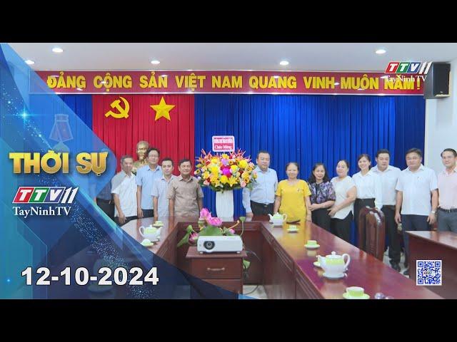 Thời sự Tây Ninh 12-10-2024 | Tin tức hôm nay | TayNinhTV