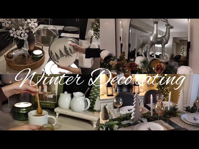 DECORATE WITH ME FOR WINTER SIMPLE AND MINIMALISTIC WINTER DECORDECORATE ON A BUDGET