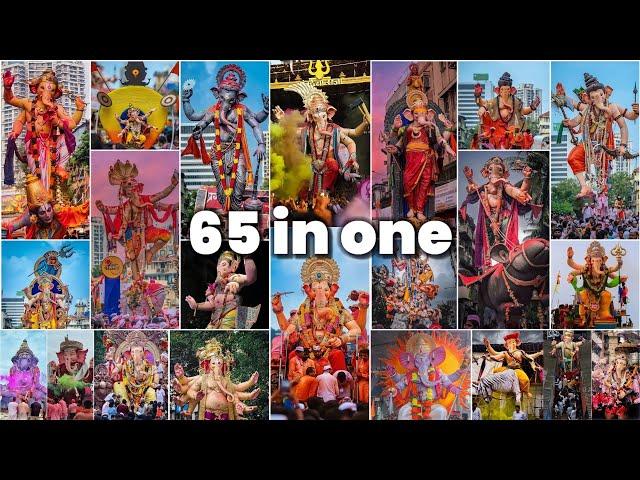 MUMBAI GANPATI VISARJAN SOHALA 2022 |  MAXIMUM NUMBER OF GANPATI COVERED - GIRGAON VISARJAN