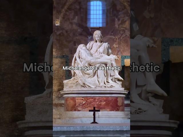 Michelangelo sculpture at St. Peter’s Basilica #vatican #rome #italy #shorts