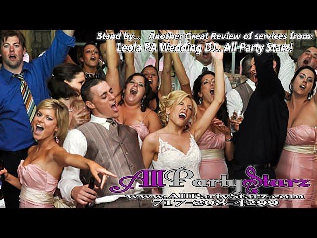 Wedding DJ Review Leola PA All Party Starz DJ at the Inn at Leola Village