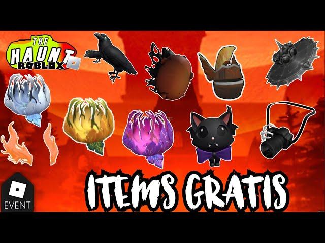  CÓMO CONSEGUIR TODOS LOS ITEMS del Evento THE HAUNT en ROBLOX