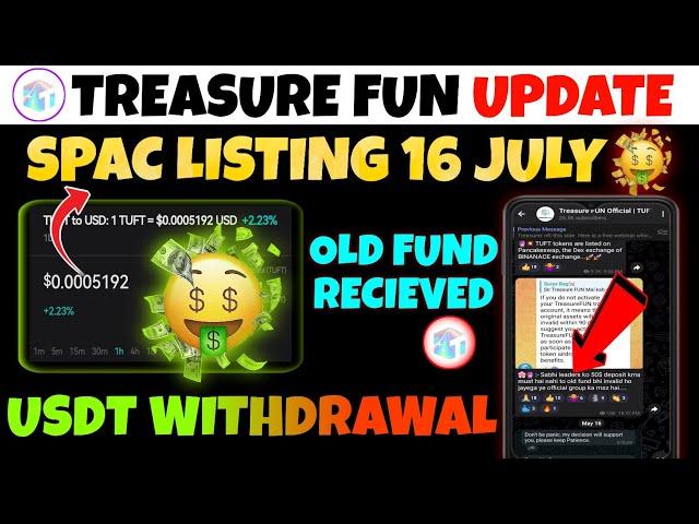 Treasure NFT USDT Withdrawal | Treasure NFT New Update Today | Treasure NFT Withdraw | Treasure Fun