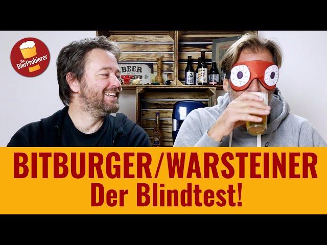 Warsteiner / Bitburger  - Blindtest