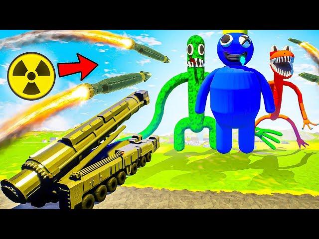 ЯДЕРНАЯ РАКЕТА ПРОТИВ ЛЕГО РАДУЖНЫХ ДРУЗЕЙ В БРИК РИГС!  RAINBOW FRIENDS ОБНОВЛЕНИЕ В BRICK RIGS