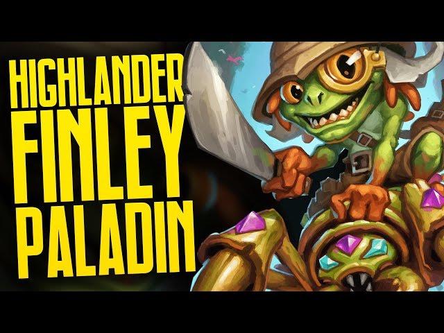 Sir Finley of the Sands Highlander Paladin | Saviors of Uldum | Hearthstone | Dekkster