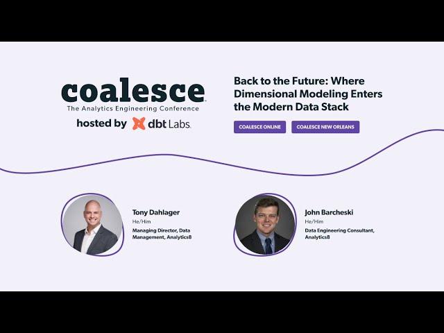 Back to the Future: Where Dimensional Modeling Enters the Modern Data Stack