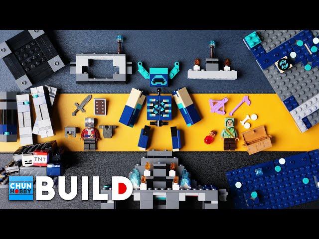 LEGO Speed Build! Minecraft 21246 The Deep Dark Battle| LEGO Minecraft | Beat Build