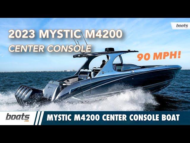 2023 Mystic M4200 Boat Review - A 42 Foot Luxury Center Console Powerboat