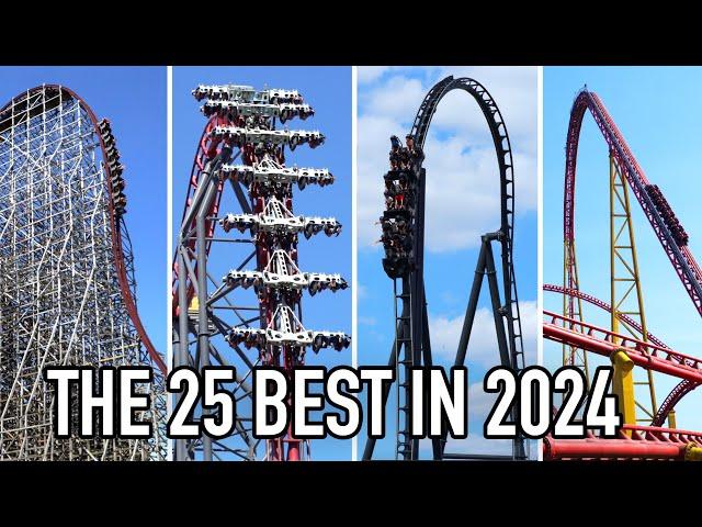 Top 25 Roller Coasters in the World (2024)