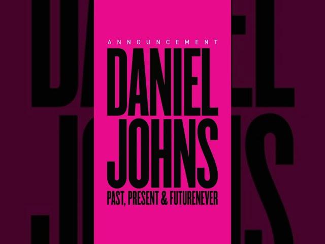 Announcement: Daniel Johns Past, Present & FutureNever Exhibition Instore Signing Melbourne #shorts