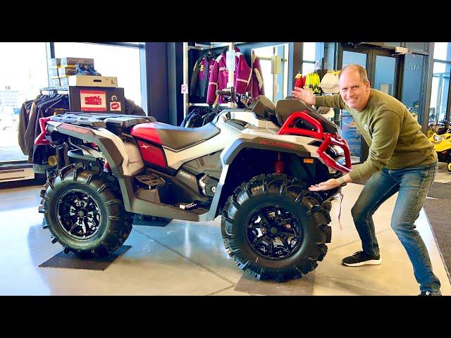 2024 Can Am Outlander X MR 1000R: Mud Mastery Through Design and Tech! Walk Around Review!