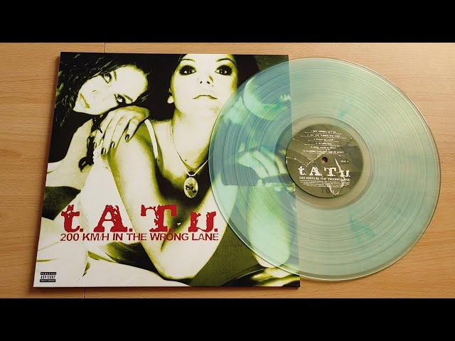 t.A.T.u. - 200 km/h in the wrong lane / coke bottle clear vinyl unboxing /