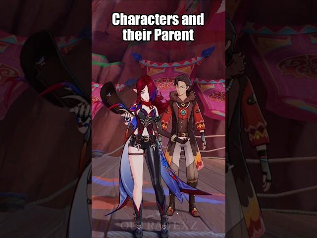 Characters and their Parents | Genshin Impact