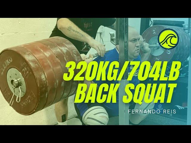 320kg Back Squat - Fernando Reis