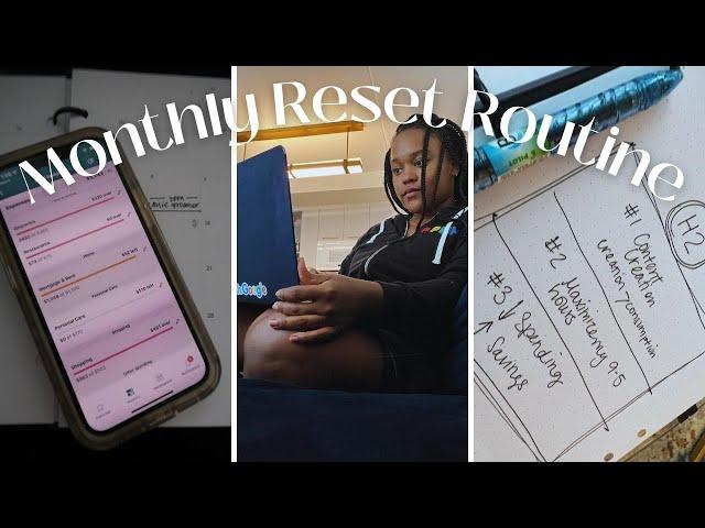 JULY RESET ROUTINE | budgeting, goal setting, planning for the month