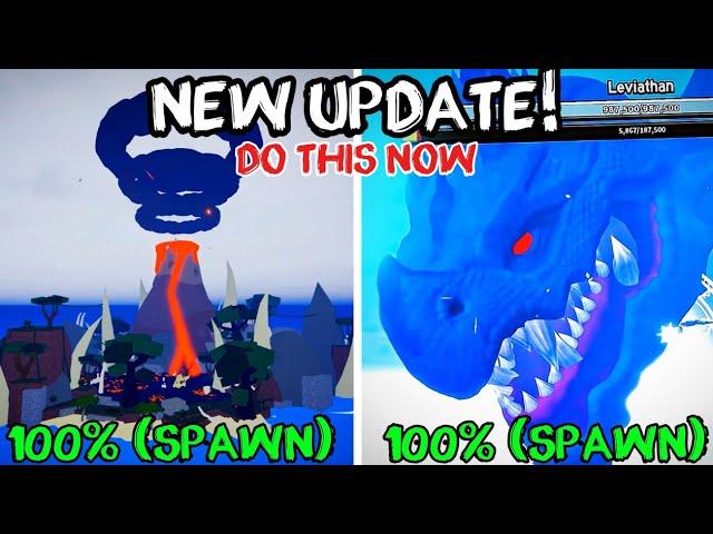 Blox Fruits New Prehistoric Island and Leviathan Update Buff! Holiday Event | Blox Fruits Update