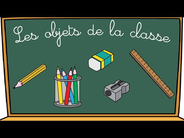 Classroom objects in French – vocabulary 30