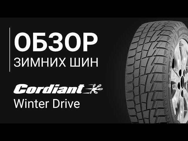 ОБЗОР ЗИМНЕЙ ШИНЫ CORDIANT Winter Drive | REZINA.CC