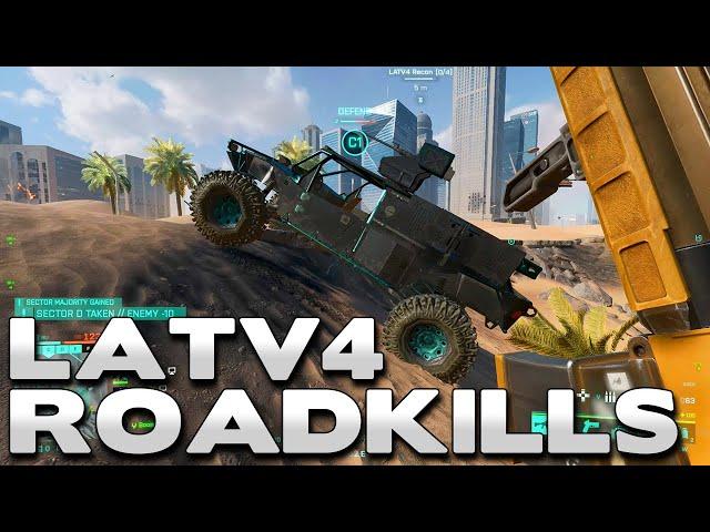 Battlefield 2042 LATV4 Recon Roadkills + Defibs