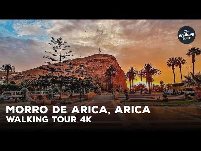 Walking Tour 4K | Morro de Arica, Arica - Chile