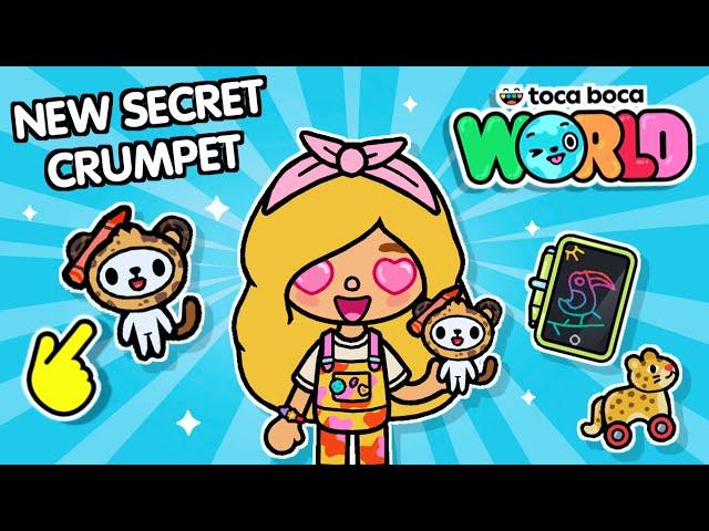 NEW SECRET CRUMPET + 150 // TOCA BOCA WORLD // HAPPY TOCA