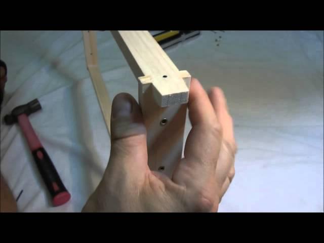timber HONEY FRAME assembly for your beehive - part 3 - Wood Frame Assembly