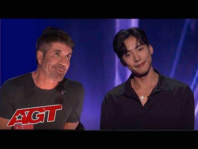 Simon Cowell Calls Himself an "Idiot" on LIVE TV After Korean Magician Yu Hojin's Act on AGT