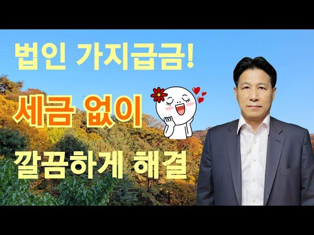 가지급금 3억, 이익소각을 통해 세금없이 정리 ft.가지급금정리