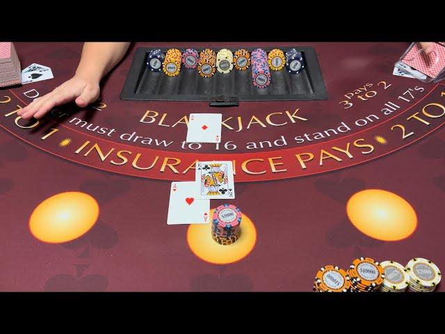 Blackjack | $400,000 Buy In | SUPER HIGH ROLLER SESSION! MY BIGGEST BUY IN YET WITH OVER $100K BETS!