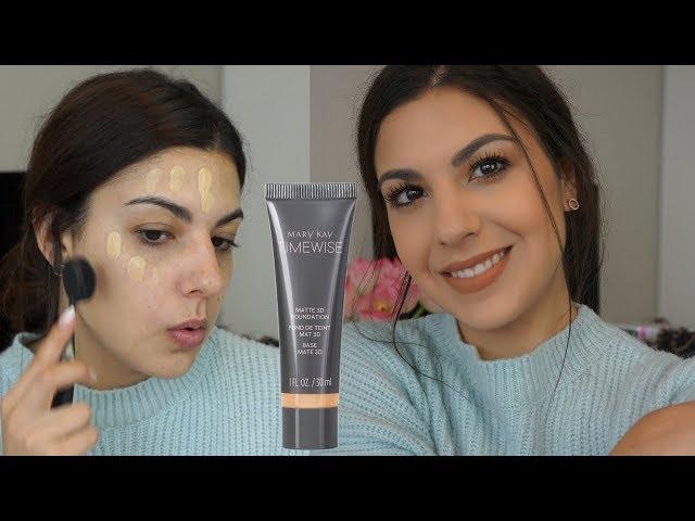 Mary Kay Timewise 3D Matte Foundation Review and Demo