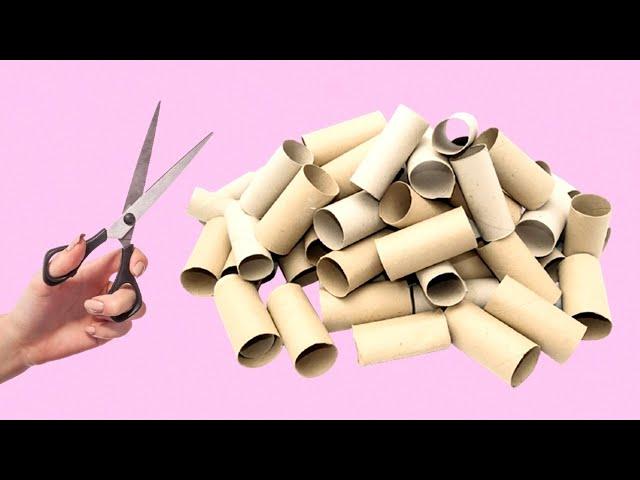 20 AMAZING TOILET PAPER ROLL LIFE HACKS AND CRAFTS