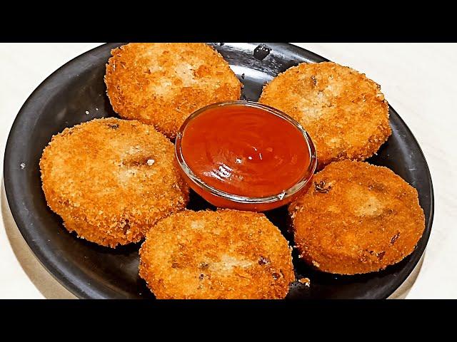 Crispy Alu paneer kabab recipe || Aloo Paneer tikki || Purnima's Creation