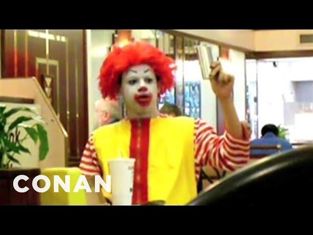 Eric Andre's Never-Before-Aired McDonald's Prank | CONAN on TBS