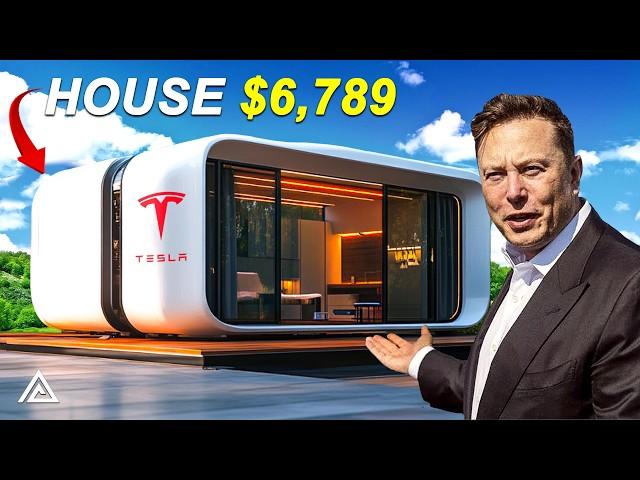 Elon Musk’s $6,789 Tiny House FINALLY HIT The Market! Zero Net-The Game-Changing for the Masses MIX