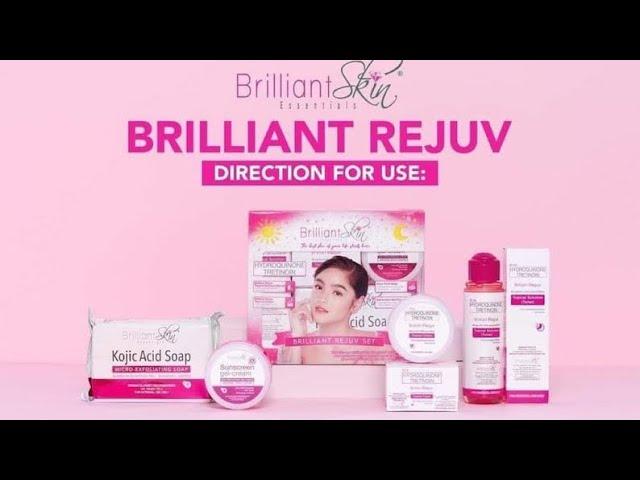 How to use Brilliant Skin Essentials Rejuvenating Facial Set