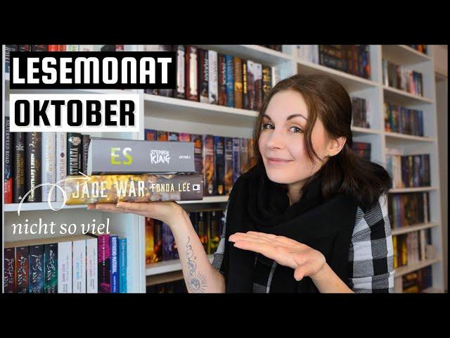 Lesemonat Oktober | Wenig Bücher, viele Seiten